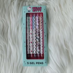NEW Hello Kitty Gel Pens 5 Pack